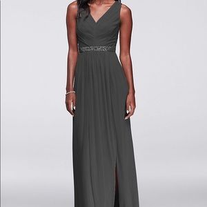 graphite bridesmaid dresses